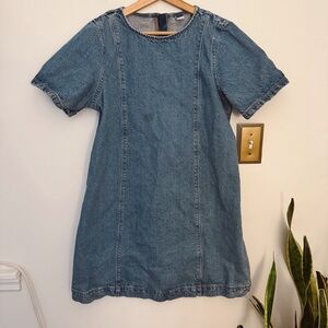 denim mini dress | old navy